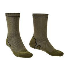 Мембранні шкарпетки Bridgedale Storm Sock MW Boot, khaki, S, Універсальні, Трекінгові, Середні, З мембраною, Великобританія, Великобританія