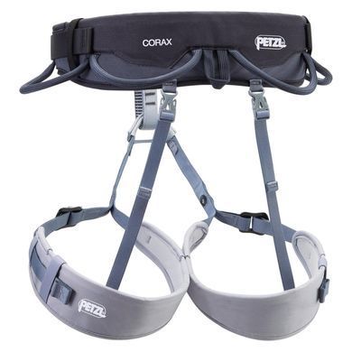 Страхувальна система Petzl CORAX Dark Gray S1 65-96cm, Dark Gray, S1, Нижня обв'язка, Універсальні, Спортивні страхувальні системи, Київ, Харків, Одеса, Днiпро, Запоріжжя, Львів, Кривий Ріг, Вінниця, Полтава, Чернігів, Черкаси, Суми, Хмельницький, Чернівці, Рівне, Франція, Франція