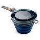 Кружка складная GSI Outdoors Collapsible Fairshare Mug (680 мл), blue, Кухлі, Пищевой силикон, 0.7, США, США, Киев, Харьков, Одесса, Днепр, Запорожье, Львов, Кривой Рог, Винница, Полтава, Чернигов, Черкассы, Сумы, Хмельницкий, Черновцы, Ровно