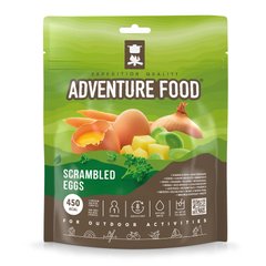 Сублимированная еда Adventure Food Scrambled Eggs Яичница-болтунья New Package, silver/green, Завтраки, Нидерланды, Нидерланды