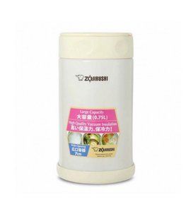 Харчовий термоконтейнер Zojirushi SW-FCE75 0.75L, white, Харчові контейнери, Нержавіюча сталь, 0.75, Київ, Харків, Одеса, Днiпро, Запоріжжя, Львів, Кривий Ріг, Вінниця, Полтава, Чернігів, Черкаси, Суми, Хмельницький, Чернівці, Рівне