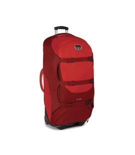 Сумка на колёсах Osprey Shuttle 130, Diablo Red, Сумки для путешествий