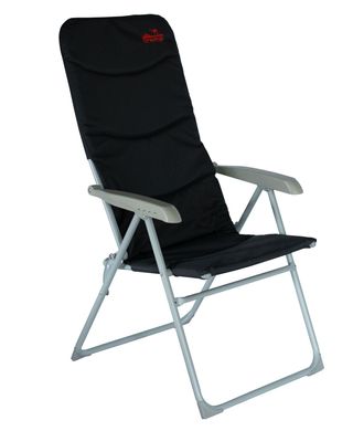 Крісло Tramp розкладне регульоване, black, Складані крісла