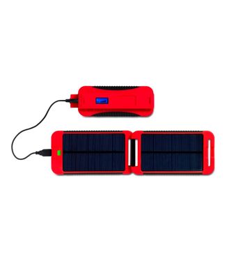 Портативное зарядное устройство Powertraveller Powermonkey Extreme, black, Солнечные панели с накопителем