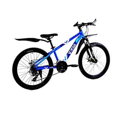 Велосипед Vento STORM 24 2020, Blue Gloss, 24, 24, Гірські, МТБ хардтейл, Для дітей, 130-145 см, 2020
