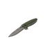 Нож Ganzo G620 (травление), green, Складной нож