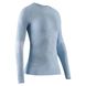 Термокофта X-Bionic Energy Accumulator Women's Base Layer Long Sleeve Shirt, ice blue/arctic white, S, Для жінок, Кофти, Синтетична, Для активного відпочинку, Італія, Швейцарія