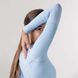 Термокофта X-Bionic Energy Accumulator Women's Base Layer Long Sleeve Shirt, ice blue/arctic white, S, Для жінок, Кофти, Синтетична, Для активного відпочинку, Італія, Швейцарія