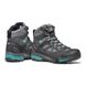 Трекинговые ботинки Scarpa ZG Lite GTX WMN, Dark Gray/Lagoon, Для женщин, С мембраной, Без рантов, 36, Киев, Харьков, Одесса, Днепр, Запорожье, Львов, Кривой Рог, Винница, Полтава, Чернигов, Черкассы, Сумы, Хмельницкий, Черновцы, Ровно, Италия