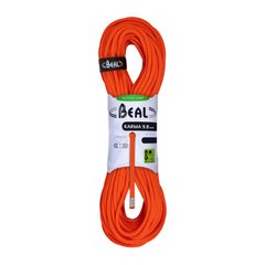 Веревка динамическая Beal Karma 9.8 60m, Solid Orange