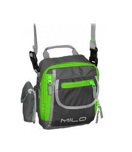 Сумка через плече Milo Taro, dark grey/light grey/green, Сумки плечові