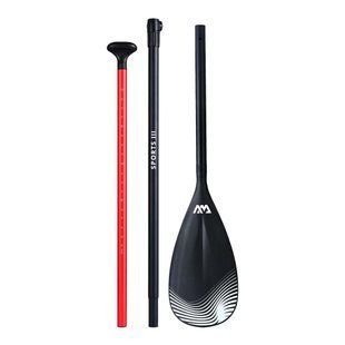 Весло для SUP доски Aqua Marina Sports III&nbsp;iSUP&nbsp;Paddle, white, Классическое (Euro Blade), Для SUP досок, 175-220, 3, Алюминий, Поліпропілен/Склопластик, Для взрослых, Киев, Харьков, Одесса, Днепр, Запорожье, Львов, Кривой Рог, Винница, Полтава, Чернигов, Черкассы, Сумы, Хмельницкий, Черновцы, Ровно