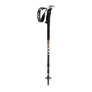 Трекінгові палиці Leki Carbonlite 100-135cm, black, Для дорослих, Трисекційні, Карбон, Для трекінгу