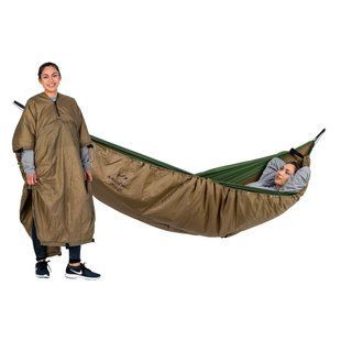 Пончо с одеялом Amazonas 2-in-1 Underquilt-Poncho, olive, Аксессуары