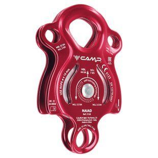 Блок-ролик CAMP Naiad, red, Блок, Дюралюміній