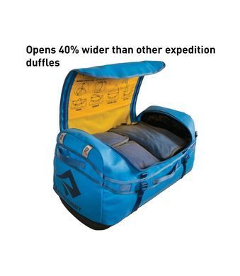 Сумка дорожня Sea To Summit Duffle 130 л, dark blue, Сумки для подорожей