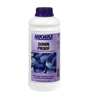 Просочення для пуху Nikwax Down Proof 1l, purple, Засоби для просочення, Для одягу, Великобританія, Великобританія