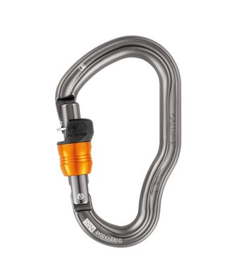 Карабін Petzl Vertigo Wire-Lock, grey/orange