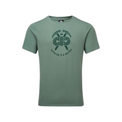 Футболка мужская Mountain Equipment Alpinism Mens Tee, sage, Для мужчин, S, Футболки, Китай, Великобритания