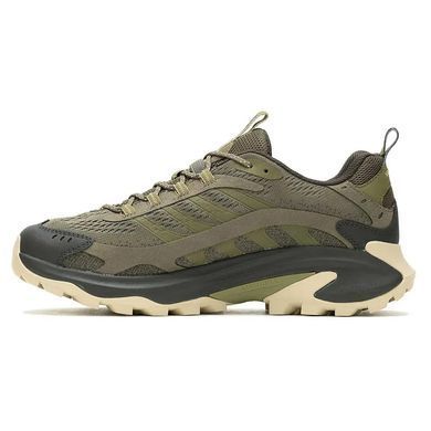 Кроссовки Merrell Men's Moab Speed 2 Olive, olive, Трекинговые, Для мужчин, 40, Без мембраны, Киев, Харьков, Одесса, Днепр, Запорожье, Львов, Кривой Рог, Винница, Полтава, Чернигов, Черкассы, Сумы, Хмельницкий, Черновцы, Ровно