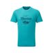 Футболка мужская Mountain Equipment Headpoint Script Mens Tee, Topaz, Для мужчин, S, Футболки, Китай, Великобритания