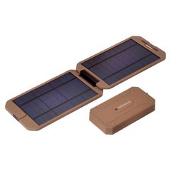 Солнечная панель с зарядным устройством Powertraveller Tactical Extreme Solar Kit, desert, Солнечные панели