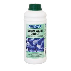 Средство для стирки и пропитки пуха Nikwax Down Wash Direct 1l, green, Средства для стирки, Для одежды, Великобритания, Великобритания