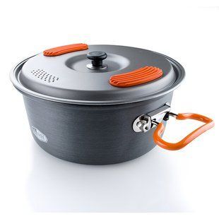 Каструля GSI Outdoors Halulite Pot 2L, grey, Котелки, Анодированный алюминий, 2.0, США, США, Киев, Харьков, Одесса, Днепр, Запорожье, Львов, Кривой Рог, Винница, Полтава, Чернигов, Черкассы, Сумы, Хмельницкий, Черновцы, Ровно