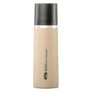 Термос GSI Outdoors Glacier Stainless 1l Vacuum Bottle, sand, Термоси, Нержавіюча сталь, 1.0, США, США, Київ, Харків, Одеса, Днiпро, Запоріжжя, Львів, Кривий Ріг, Вінниця, Полтава, Чернігів, Черкаси, Суми, Хмельницький, Чернівці, Рівне