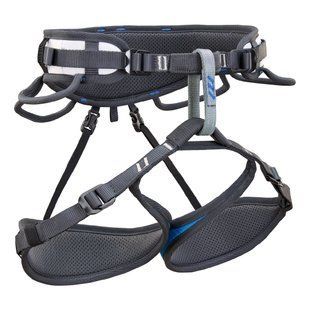 Страховочная система Climbing Technology Ascent Electric Blue/Anthracite, Blue/anthracite, XS-S, Беседка, Универсальные, Спортивные беседки, Италия, Италия