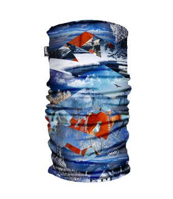 Головной убор H.A.D. Printed Fleece Tube Winter Medley, Multi color, One size, Унисекс, Универсальные головные уборы, Германия, Германия