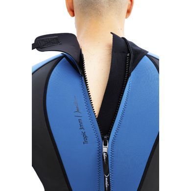 Гідрокостюм Marlin Tropic Man 3mm Blue/Black, blue/black, 3, Для чоловіків, Мокрий, Для дайвінгу, Довгий, M