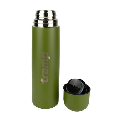 Термос Tramp Basic 0.75LUTRC-104 Olive, black, Термосы, Нержавеющая сталь, 0.75, Киев, Харьков, Одесса, Днепр, Запорожье, Львов, Кривой Рог, Винница, Полтава, Чернигов, Черкассы, Сумы, Хмельницкий, Черновцы, Ровно