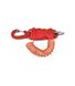 Ретрактор Best Divers посилений спіральний з кільцем 40 мм Extensible Clips Smart Coil, red, Ретрактор