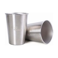 Склянка з нержавіючої сталі Fire Maple Antarcti Cup 2 шт, grey, Горнята, Нержавіюча сталь, 0.35
