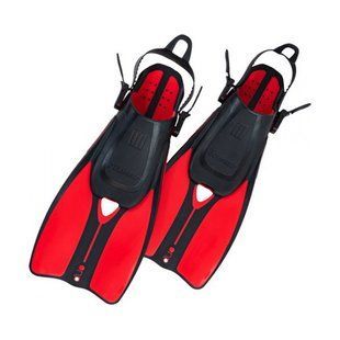 Ласти Ocean Reef Duo II Fins Red S/M w/out Bag, red, S/M, Ласти, Італія, Італія
