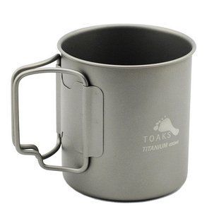 Кухоль TOAKS Titanium 450ml Cup, titanium, Кухлі, Титан, 0.45, Китай, США, Київ, Харків, Одеса, Днiпро, Запоріжжя, Львів, Кривий Ріг, Вінниця, Полтава, Чернігів, Черкаси, Суми, Хмельницький, Чернівці, Рівне