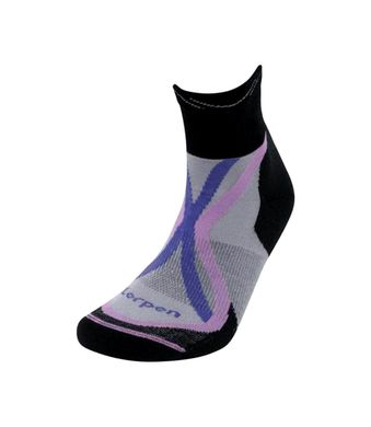Шкарпетки Lorpen XTRW Womens Trail Running Light, black, 35-38, Для жінок, Бігові, Синтетичні