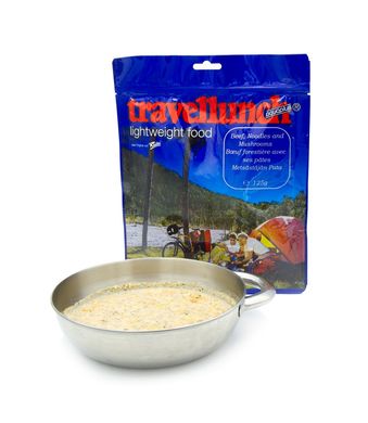 Сублимированная еда Travellunch лапша с говядиной и грибами 125г, blue, Мясные, 125