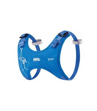 Грудная обвязка для детей Petzl Body, blue, UNI, Грудная обвязка, Для детей, Детские системы, Киев, Харьков, Одесса, Днепр, Запорожье, Львов, Кривой Рог, Винница, Полтава, Чернигов, Черкассы, Сумы, Хмельницкий, Черновцы, Ровно, Франция, Франция