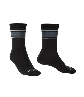 Носки Bridgedale Everyday Ultra Light Boot (M.P.), Black/Lt Grey, XL, Для мужчин, Повседневные, Комбинированные, Великобритания, Великобритания