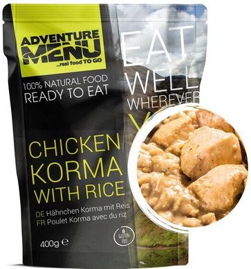 Курка годуй з рисом Adventure Menu Chicken Korma with rice, Multi color, Другі страви