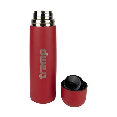 Термос Tramp Basic 0.75L UTRC-104 Red, olive, Термосы, Нержавеющая сталь, 0.75, Киев, Харьков, Одесса, Днепр, Запорожье, Львов, Кривой Рог, Винница, Полтава, Чернигов, Черкассы, Сумы, Хмельницкий, Черновцы, Ровно