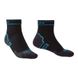 Мембранные носки Bridgedale Storm Sock MW Ankle, black, L, Универсальные, Трекинговые, Низкие, С мембраной, Великобритания, Великобритания