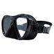 Маска Marlin Diamond Black, black, Для дайвинга, Двухстекольная