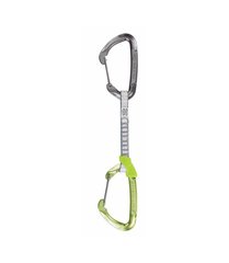 Відтяжка з карабінами Climbing Technology Lime-W Set DY 17 cm, grey/green