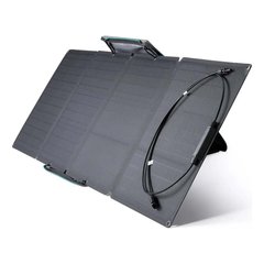 Сонячна панель EcoFlow 110W Portable Solar Panel, black, Сонячні панелі