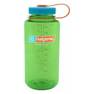 Бутылка для воды Nalgene Wide Mouth Tritan Water Bottle 0.95L, Pear, Фляги, Пищевой пластик, 1.0, США, США, Киев, Харьков, Одесса, Днепр, Запорожье, Львов, Кривой Рог, Винница, Полтава, Чернигов, Черкассы, Сумы, Хмельницкий, Черновцы, Ровно