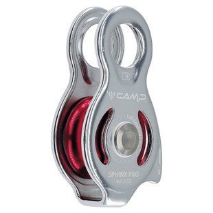 Блок-ролик CAMP Sphinx Pro, Red/Steel, Блок, Дюралюміній