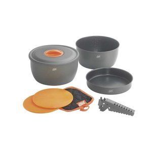Набір посуду Esbit CW2500NS, dark grey, Набори посуду, Алюміній, Київ, Харків, Одеса, Днiпро, Запоріжжя, Львів, Кривий Ріг, Вінниця, Полтава, Чернігів, Черкаси, Суми, Хмельницький, Чернівці, Рівне